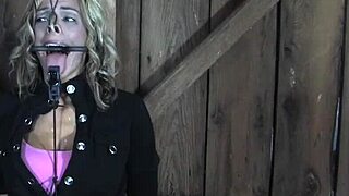 Fingered Hogtied Sub Endures Deep Humiliation