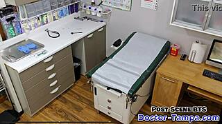 i'm doctor tampa humiliating ebony cheerleader solana in her physical exam speculum spread at doctor-tampa.com