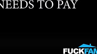 petite teen dee williams snaps joshua lewis backseat while stepmom looks away