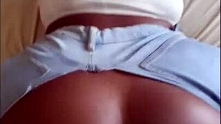 Big Ass Ebony Takes Brutal Backshots from Monster Black Cock! 