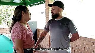 Curvy Latina Milf Tenant Delivers Intense Doggystyle Ride and Cowgirl Bounce to Muscular Landlord