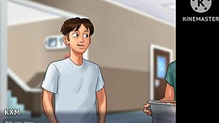 i'm failing school detention in cafeteria with hot teacher summertime saga scene