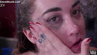 big-ass babe kat monroe, take this rough facefucking and humiliating spit right now 