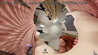 Watch this amazing ginger bob her head and ride my cock!