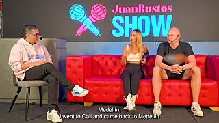 Whoa, Cofla dims the bar lights in Medellin to drill slim Argentinian beauty with his massive 24cm cock! 🔥🍆