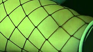 Fishnet Asian Throat Fucked Hard Then Doggystyle Pounded Deep