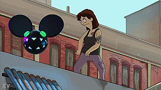 Bob's burgers dancer bridged by deadmau5 lightwave