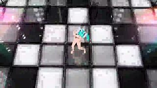 hatsune miku's nude bunny costume reveals big tits ass and pussy fully