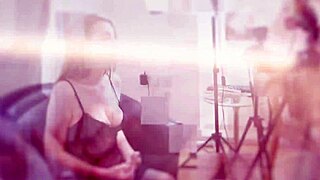 Next-door blonde Rae bends deep, strips lingerie, and takes rough pounding to explosive creampie
