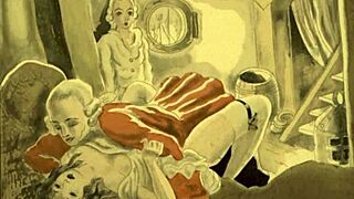 check out these steamy vintage hairy erotic drawings 😏🔥