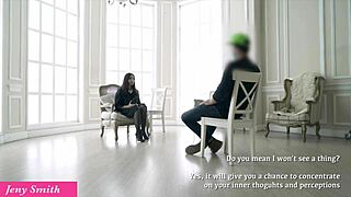 Jeny Smith's dark naked reveal flaunts that juicy butt plug!