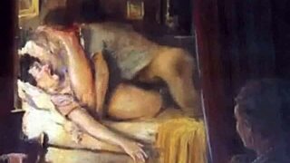 check out these steamy vintage hairy erotic drawings 😏🔥
