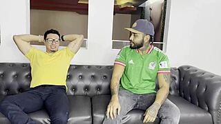 Swingers Christmas Wife Swap with Work Buddy Orgy