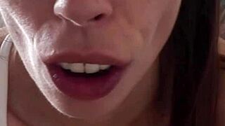 Candie Cross Swallows Raw Anal in Tiny Juicy Ass