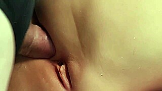 Bold double anal pounds cute shaved fuck doll hard