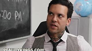 college coed vina sky seduces supervisor for final day riding and deepthroat fun