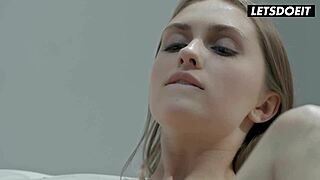 Cute Girlfriend Lena Reif Craves Romantic Spooning Sex Date
