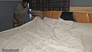damn my hot oiled big ass mistress caught me peepin in bedroom now she orders me to fuck her hard
