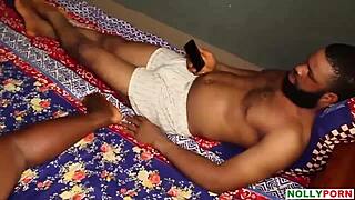 Krissyjoh Cries as Ebony Stranger with Monster Cock Fucks His Big Ass Wife Hardcore