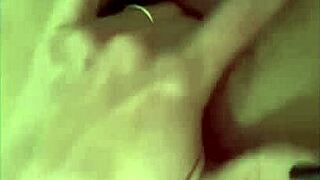 Latina fingers her hot Mexican pussy deep in cozy home