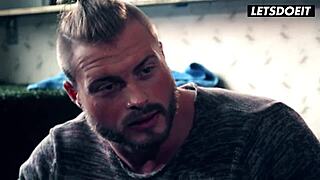 hey stepsis angel wicky why you takin both our huge cocks in the hostel shower??