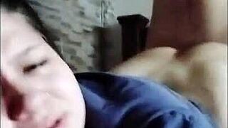 stepbro caught me filming then filled my pussy with milk hard