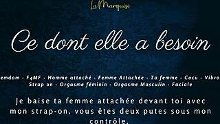 french femdom wife humiliates her sub hubby in their twisted couple games