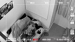 Real Security Cam Catches Lover Ramming Huge Ass Wife While Cuck Works Hard!