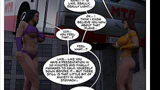 My Muscles Grow Huge in Superhero Transformation Comic