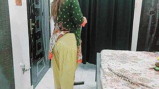 indian maid's stepdaughter gets fucked hard by old daddy, arab-pakistani teen takes his cock deep uhh