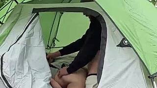 you won't believe this pregnant wife's wild hotel gloryhole adventure and public pounding.