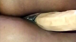 watch this hairless african ebony get her shaved pussy licked up close