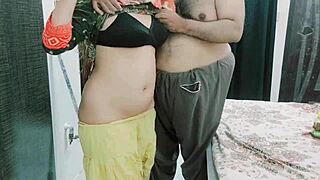 indian maid's stepdaughter gets fucked hard by old daddy, arab-pakistani teen takes his cock deep uhh