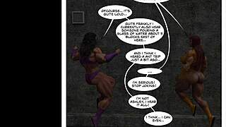 My Muscles Grow Huge in Superhero Transformation Comic