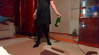 a crazy student slut got her tight ass fucked hard and creampied at the party pov