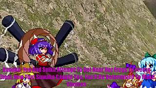 suika and cirno futanari in moriya choice touhou parody