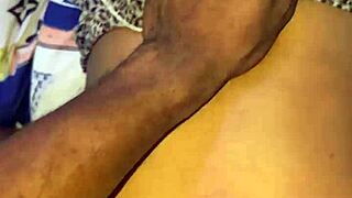 young ebony teen chokes on massive black monster cock