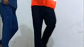 Hey cleaner, seduce this horny nurse then condom fuck her standing like a slut in hospital halls?