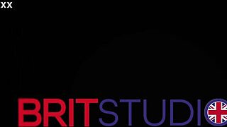 edged to the brink, british 18yo redhead goth nerd squirms in lingerie tease frenzy