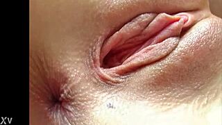 watch this tall euro bitch in stockings tease her tight pussy and ass with toys