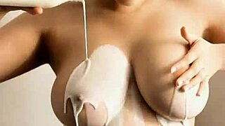 busty blonde ai goddess sways her massive natural tits in teasing slideshow