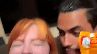 perfect redhead lilithx passes couch test with qrozne in free scene