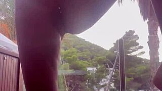 Monika Fox Fingers Shaved Pussy to Massive Squirting Orgasm