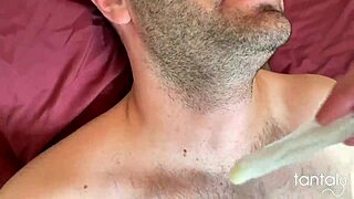 yo femdom cuck eats creampie cum from condom in doll 😈💦