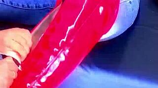 my ass burns with desire as thick cock fists and fucks it deep creampie dripping