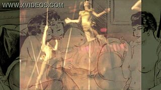 vintage erotic art from retro times