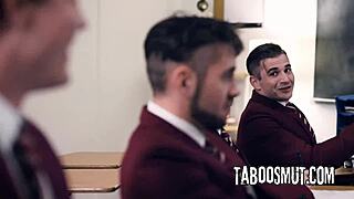 dee williams outnumbered by gangbang cocks riding her big tits