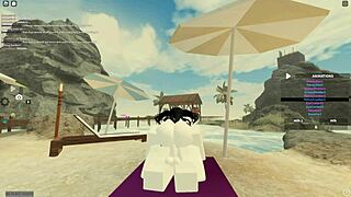 roblox whore rides cock cowgirl then takes anal doggystyle cumshot