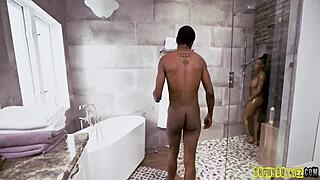 Sarai Minx Joins Stepdad In Shower For Ebony Doggystyle Cowgirl Big Cock Vagina Ride