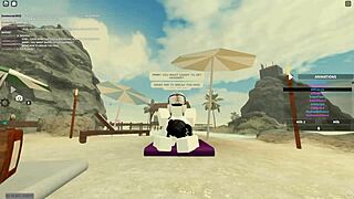 roblox whore rides cock cowgirl then takes anal doggystyle cumshot